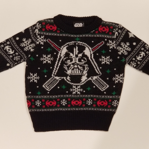 18m star wars Christmas sweater and tshirt - Picture 5 of 8